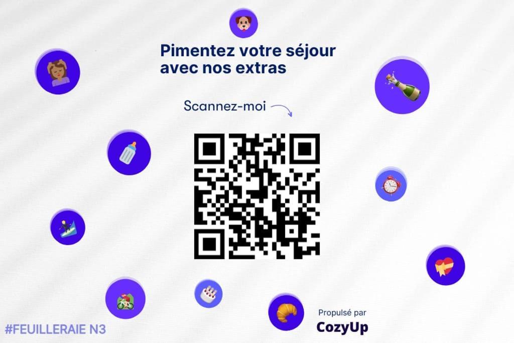 Maison La Feuilleraie N3-Standingmaison-Wifi-Proche Centre Ville-Property Rental Nm فونتيناي لو كومت المظهر الخارجي الصورة