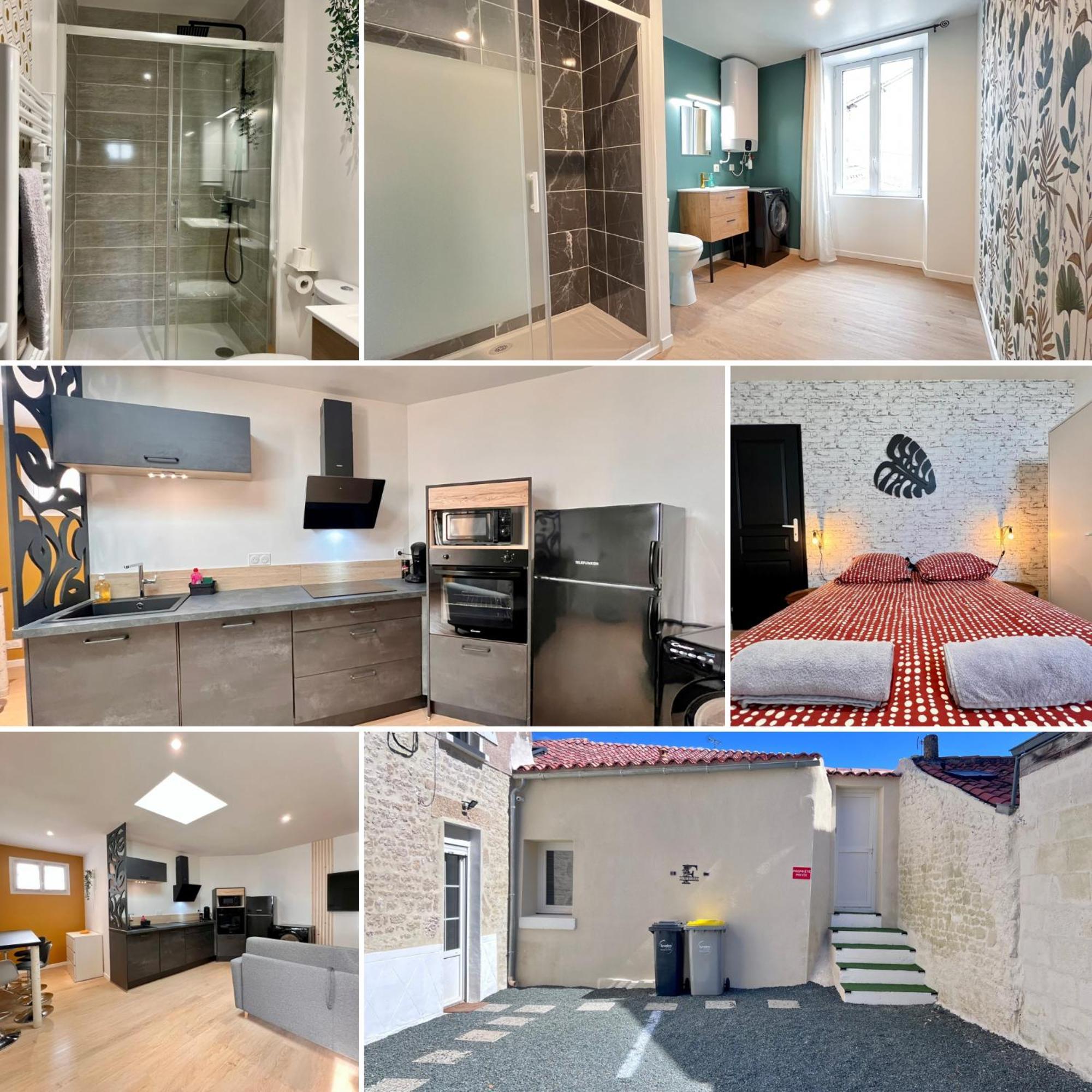 Maison La Feuilleraie N3-Standingmaison-Wifi-Proche Centre Ville-Property Rental Nm فونتيناي لو كومت المظهر الخارجي الصورة