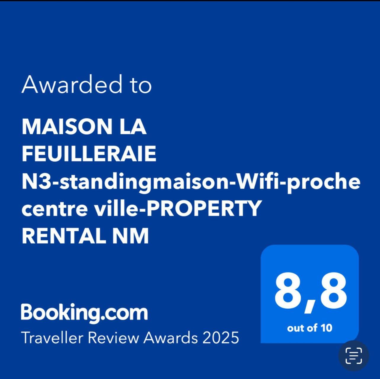 Maison La Feuilleraie N3-Standingmaison-Wifi-Proche Centre Ville-Property Rental Nm فونتيناي لو كومت المظهر الخارجي الصورة